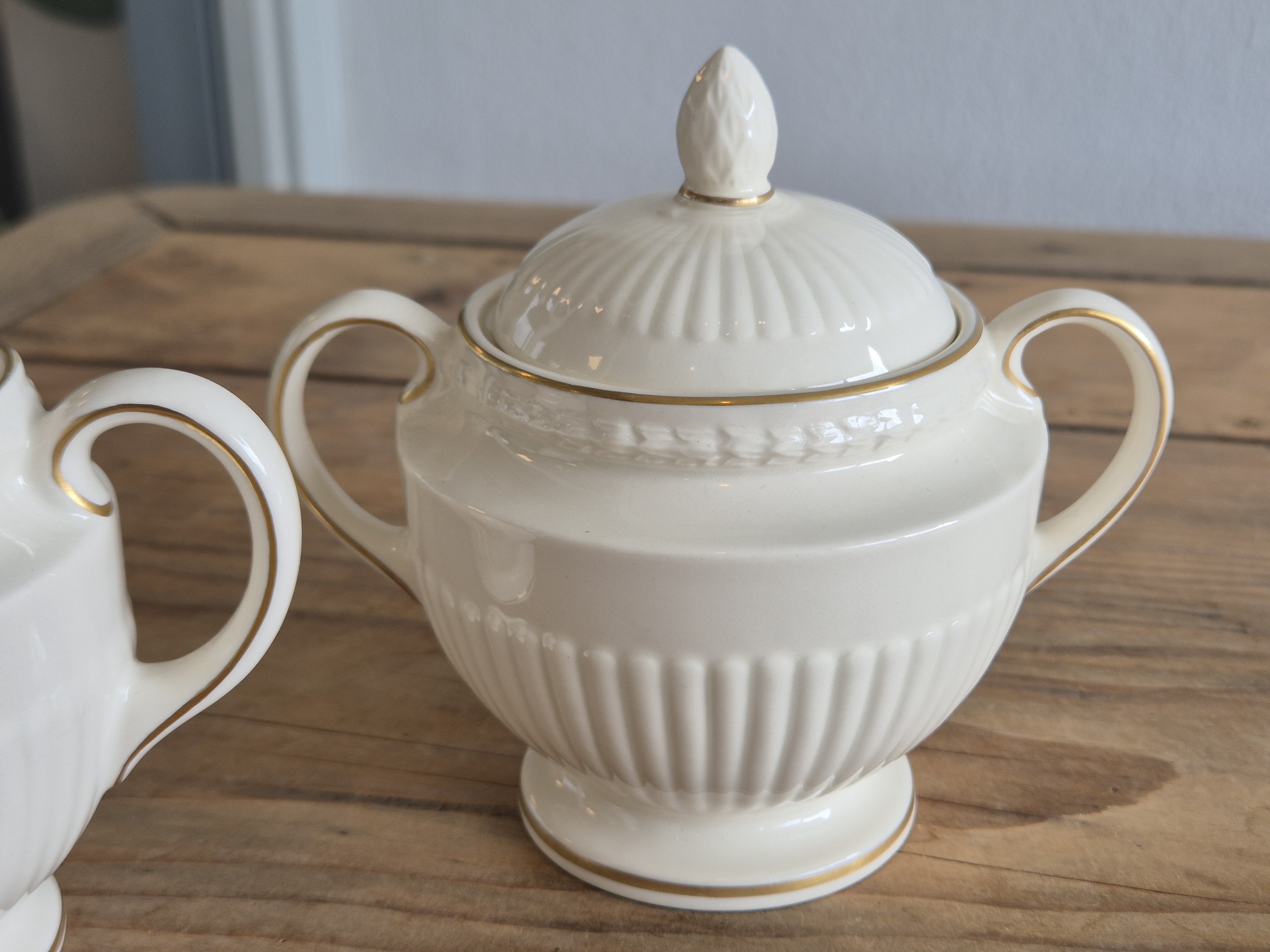 Wedgwood Edme Jubilee Goudrand Roomstel