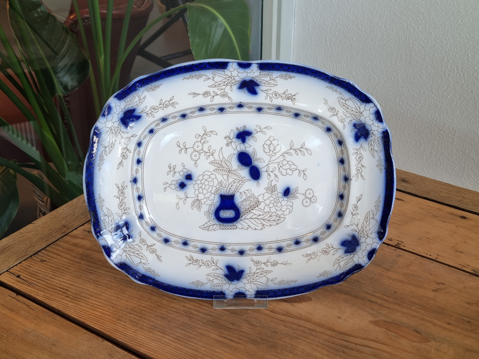 Petrus Regout Wellington decor Persian Serveerschaal 33,5 cm