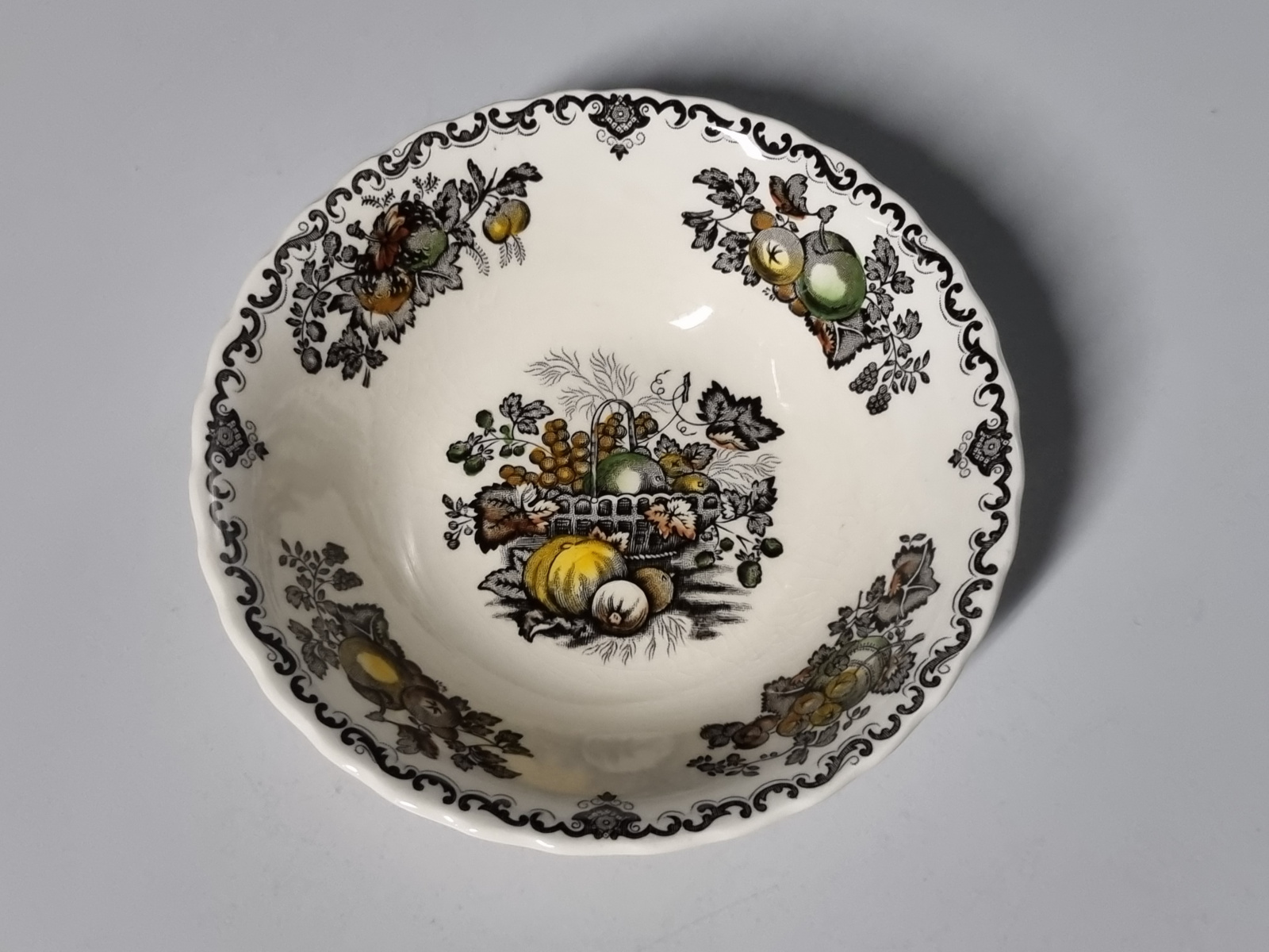 Engels bruin Mason's Fruit Basket Serveerschaaltje 15 cm
