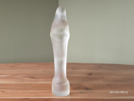 Leerdam Glas Stef Uiterwaal Madonna grote maat 37 cm (2 plekjes)