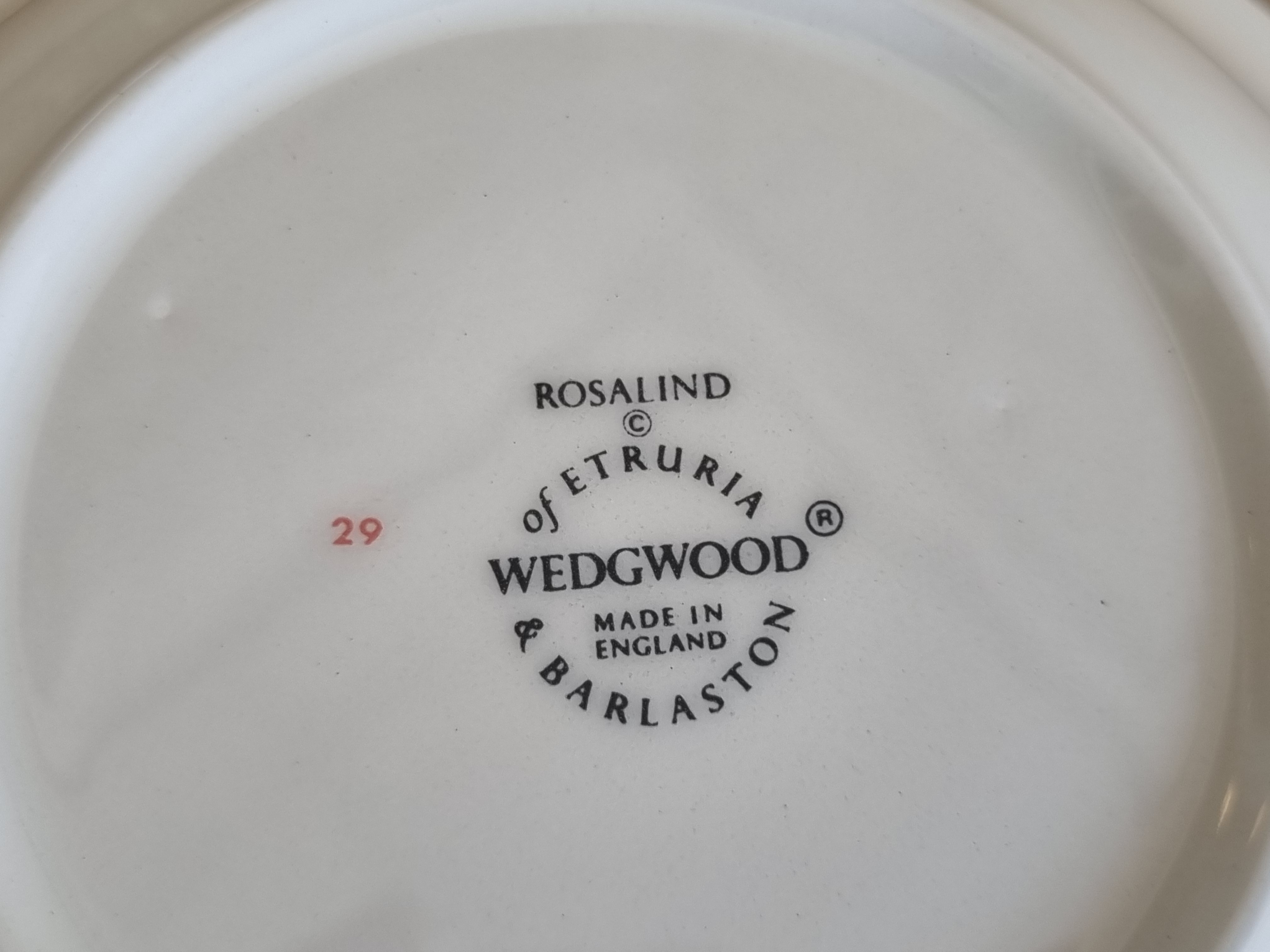 Wedgwood Rosalind Ontbijtschaaltje Serveerschaaltje 16 cm
