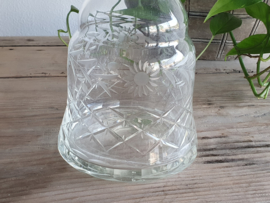 Glas Vintage robuuste Karaf geslepen glas (2)