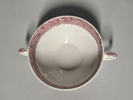 Engels rood River Scene Canterbury Soepkom