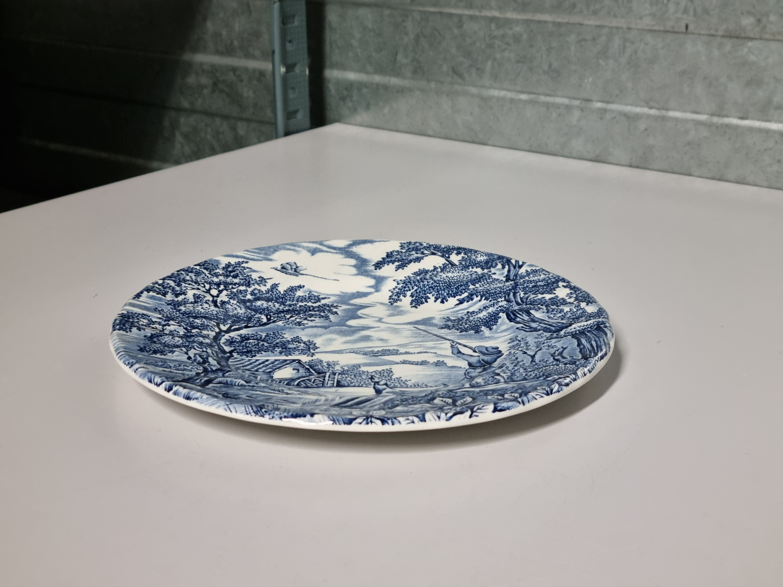 Engels blauw The Hunter by Myott ontbijtbord 20 cm