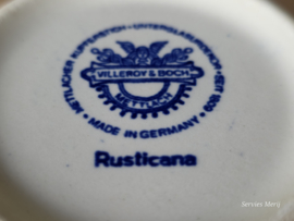 Villeroy en Boch Rusticana blauw losse Soepkom