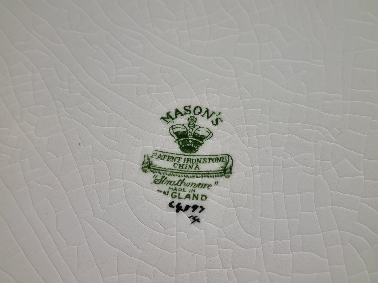 Engels Mason's Strathmore serveerschaal 39 cm