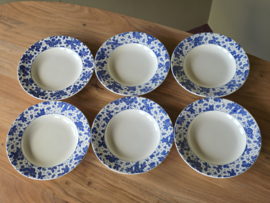 Beatrix Societe Ceramique set 6x diep pasta curry bord 25 cm (wit)