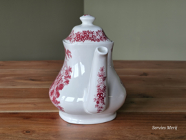 Engels rood Meakin Merrie England theepot