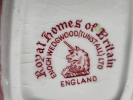 Engels rood Enoch Wedgwood  Royal Homes of Britain Roomstel