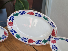 Oud Boerenbont Societe Ceramique 483a Ontbijtservies 8-pers.
