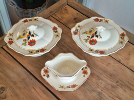 Petrus Regout decor Bloemetje Serveerset