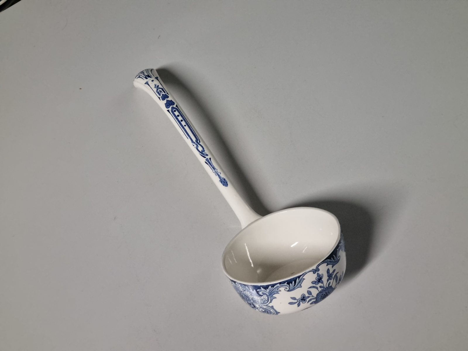 Boch BFK decor Dordrecht blauw lepel van aardewerk