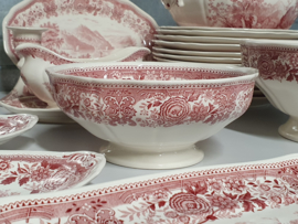 Villeroy en Boch Burgenland rood Eetservies 12-pers.