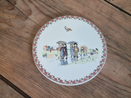 Frans Sarreguemines Enfants Onderzetter (rond) 18 cm