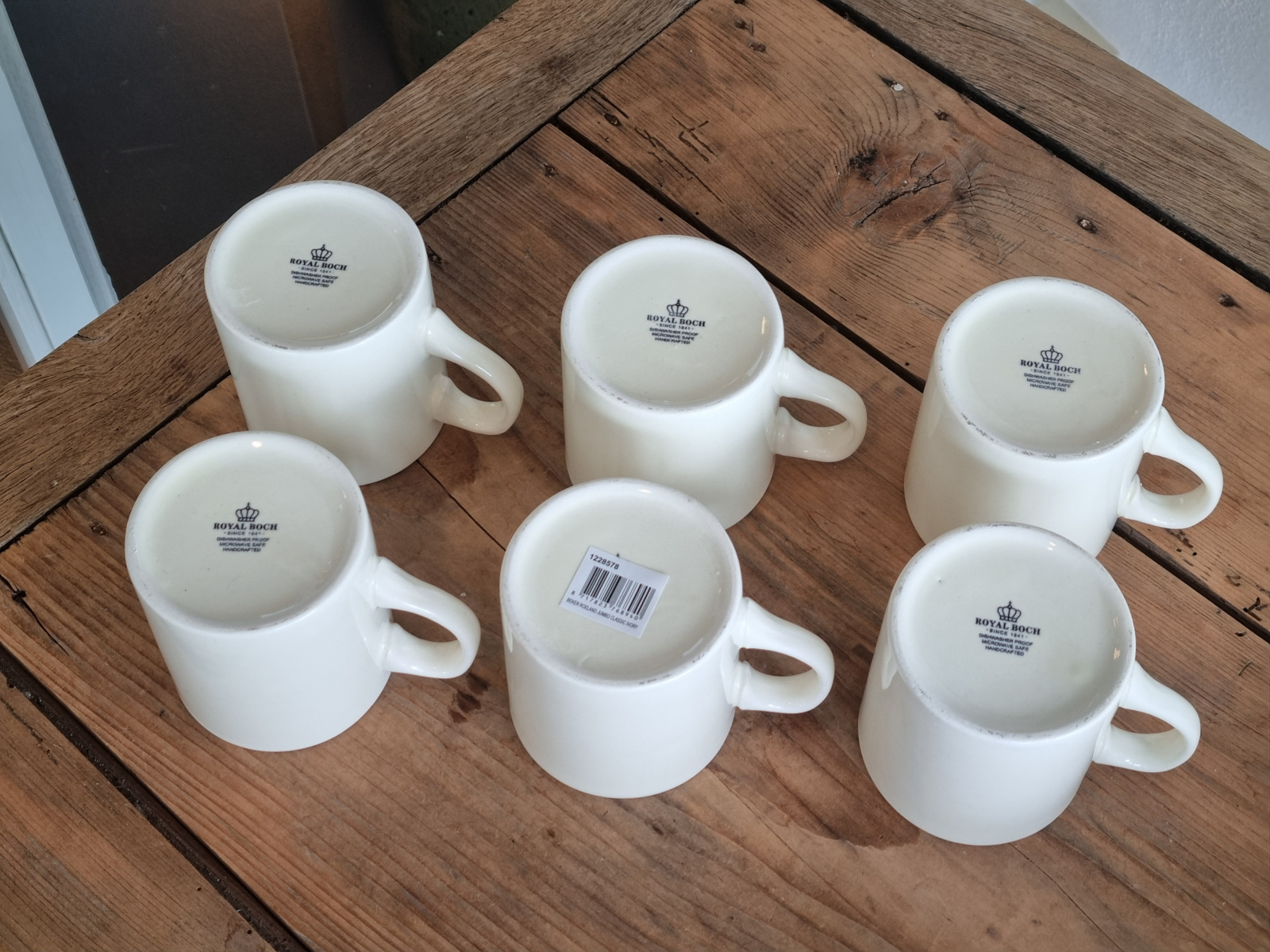 Royal Boch Kitchen Roeland Jumbo Classic set 6x Mok met oor 0,33 liter