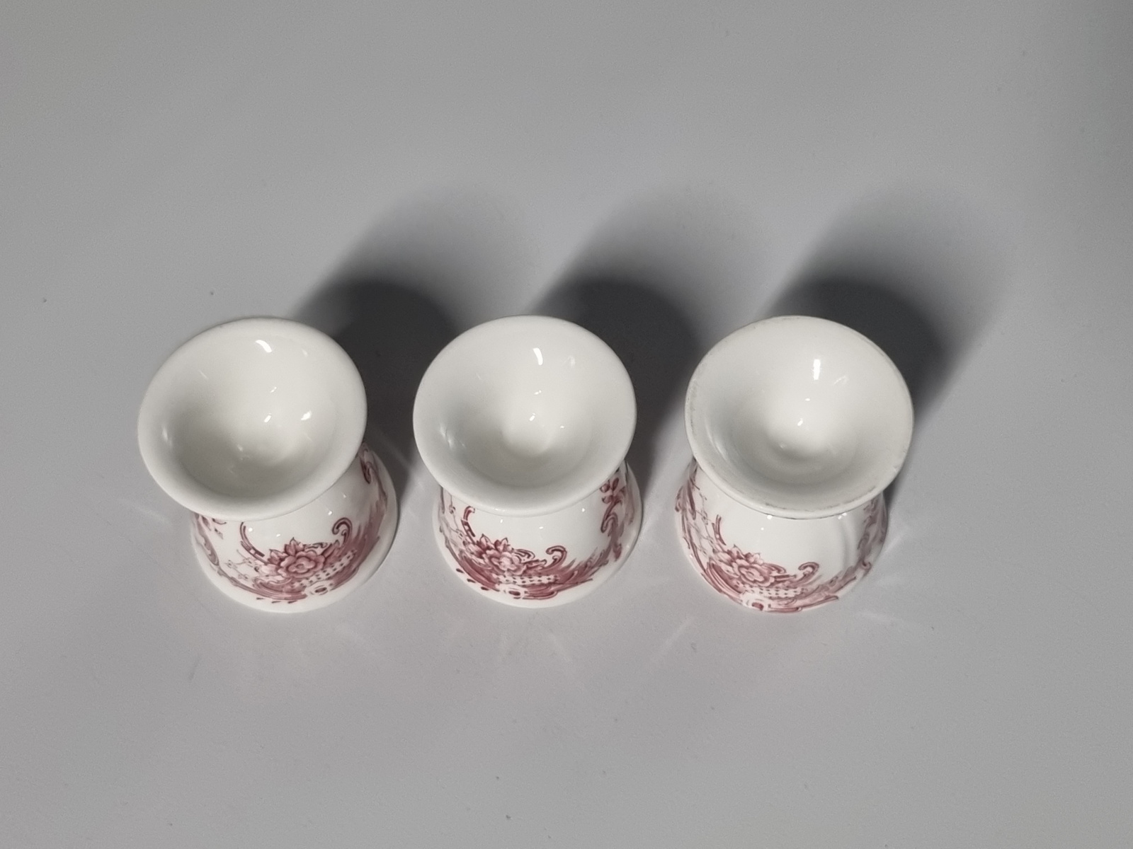 Villeroy en Boch Valeria rood Set 3x Eierdopje