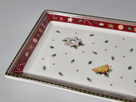 Villeroy en Boch Kerstservies decor Christmas Toys Delight Serveerschaal (rechthoek) 39,5 cm