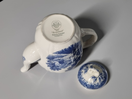 Villeroy en Boch Burgenland blauw Koffiepot Theepot nr. 2 ca. 1,2 liter