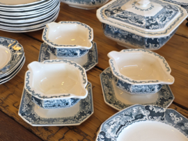 Victoria groen Societe Ceramique Eetservies 12 personen