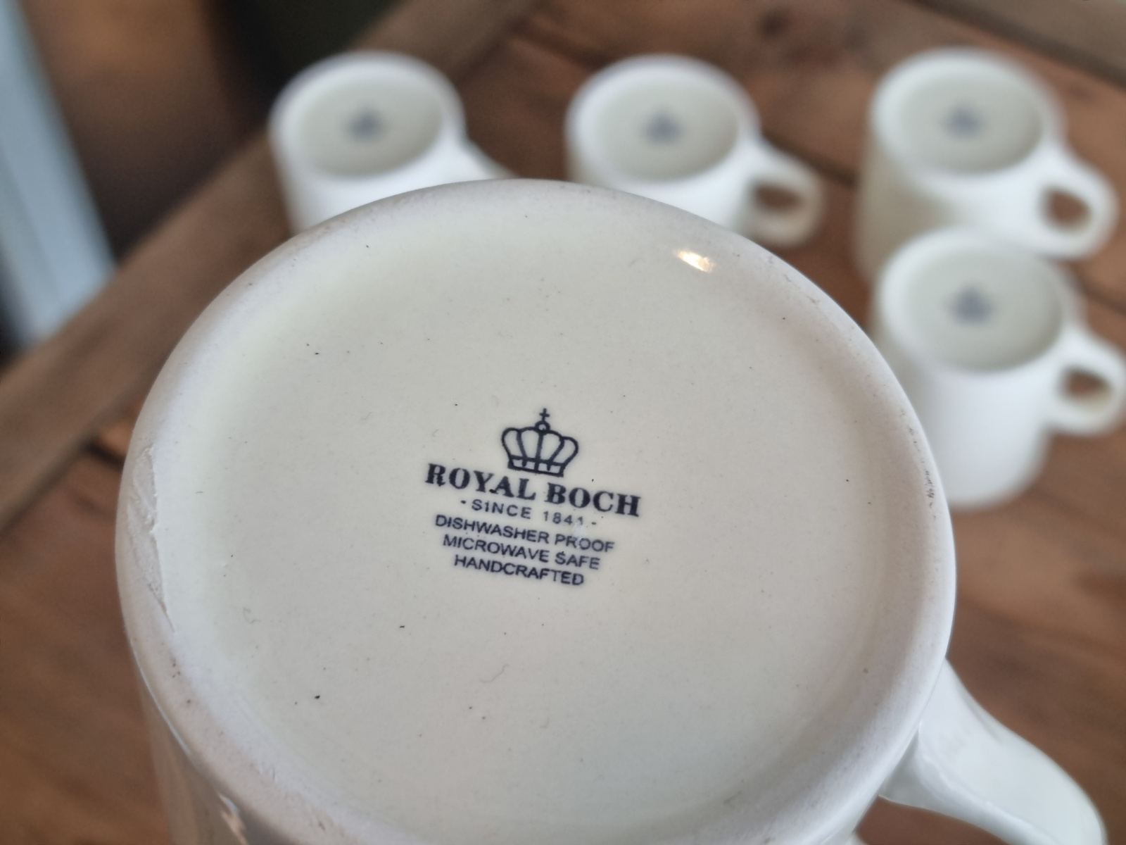 Royal Boch Kitchen Roeland Jumbo Classic set 6x Mok met oor 0,33 liter