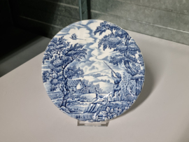 Engels blauw The Hunter by Myott ontbijtbord 20 cm