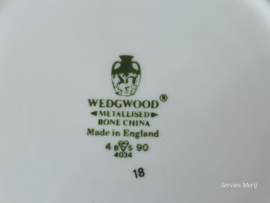Wedgwood Metallised Hotelware borden set 18-delig hotelporselein
