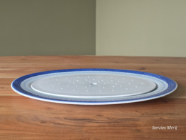 Royal Copenhagen Tranquebar Trankebar ovale schaal 43,5 cm met uitlektreef