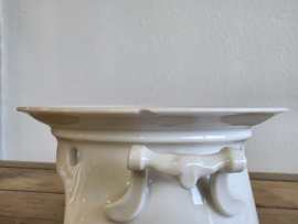 Petrus Regout wit theelicht (geen stempel, chipje)