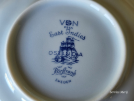 Rorstrand Ostindia East Indies set 6x Kop en Schotel 9 cm (Porselein)