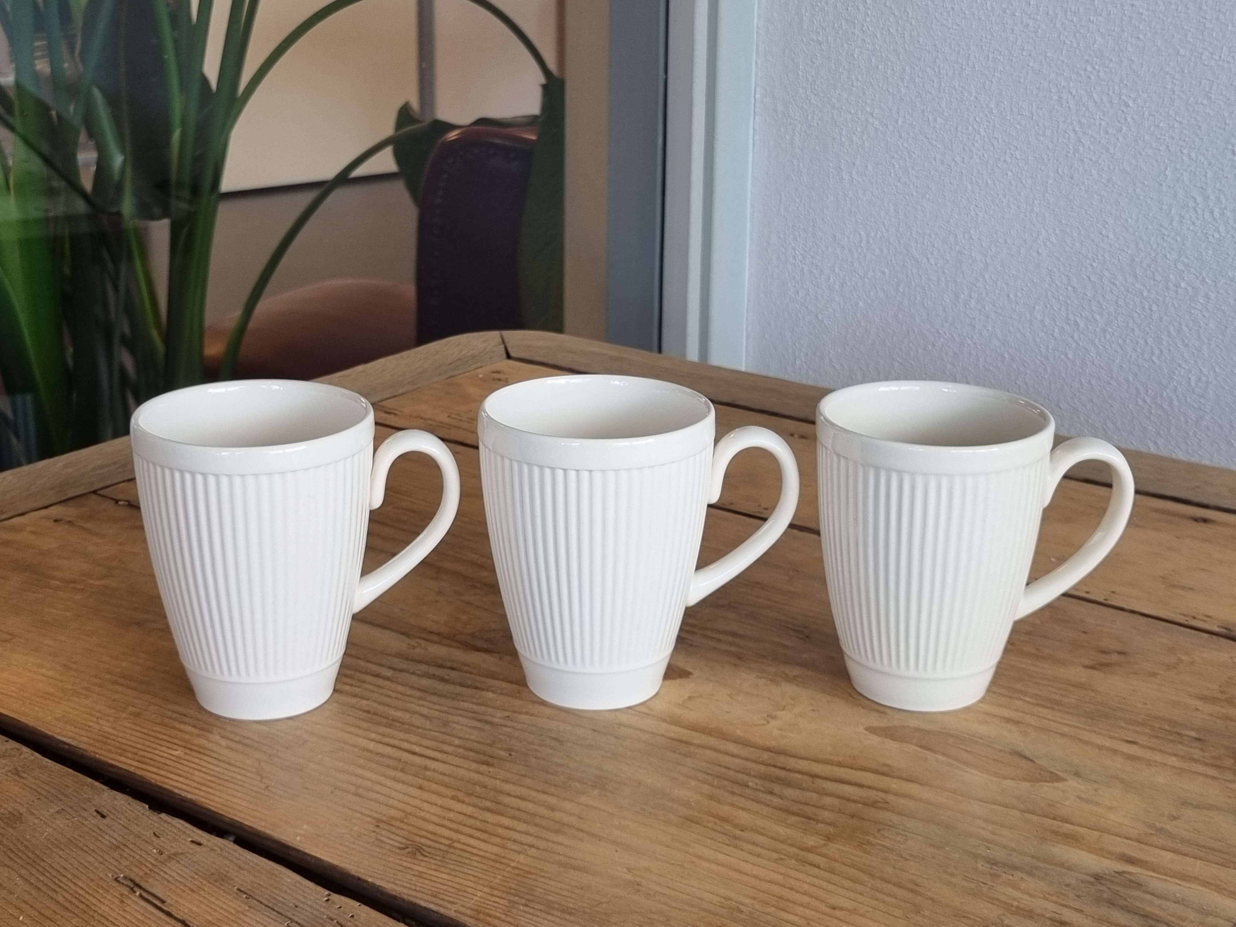 Wedgwood Windsor set 3x hoge Mok 10 cm