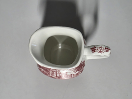 Engels rood Meakin Merrie England Kannetje 9 cm