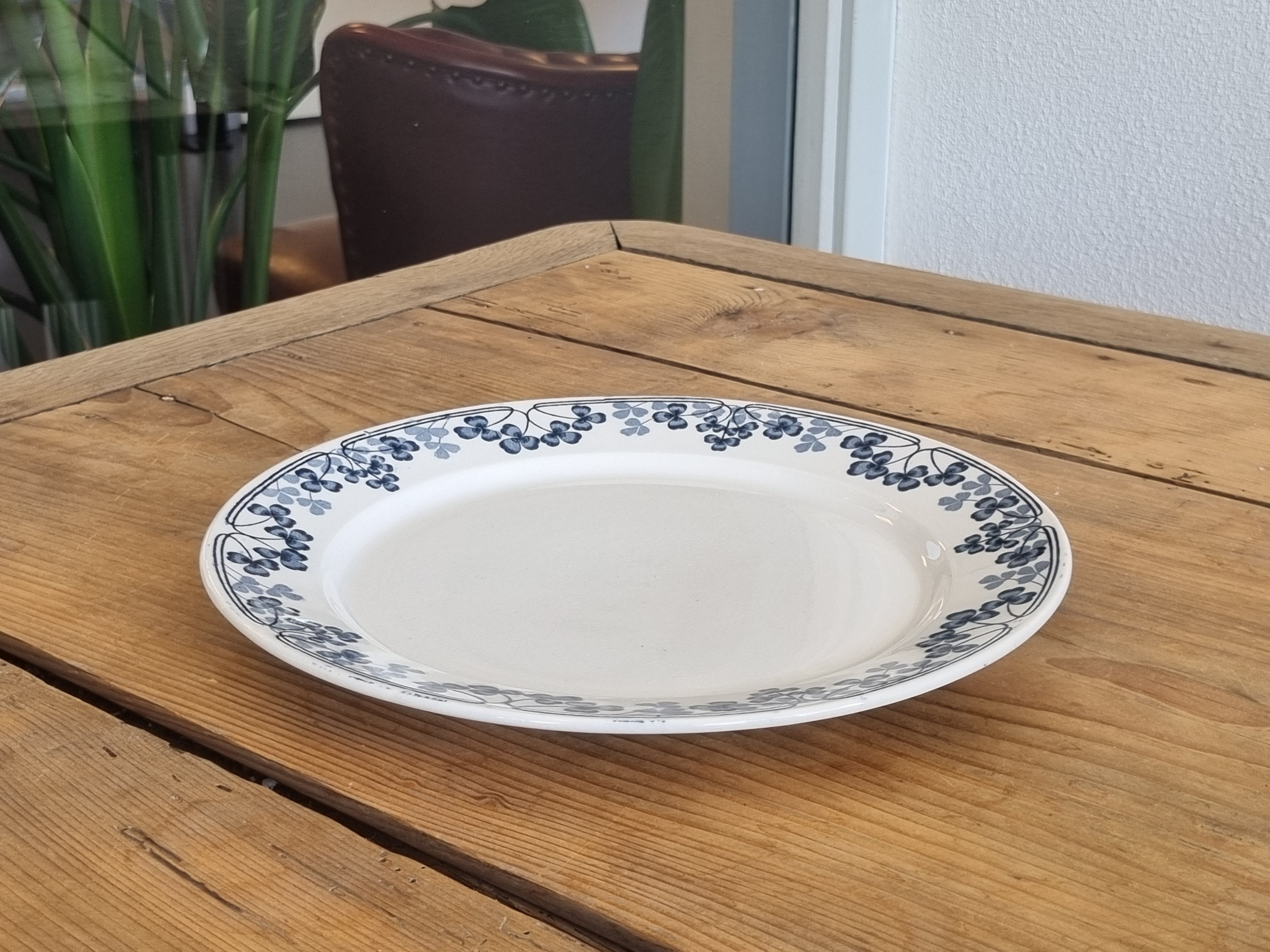 Sarreguemines Vichy plat dinerbord 24 cm