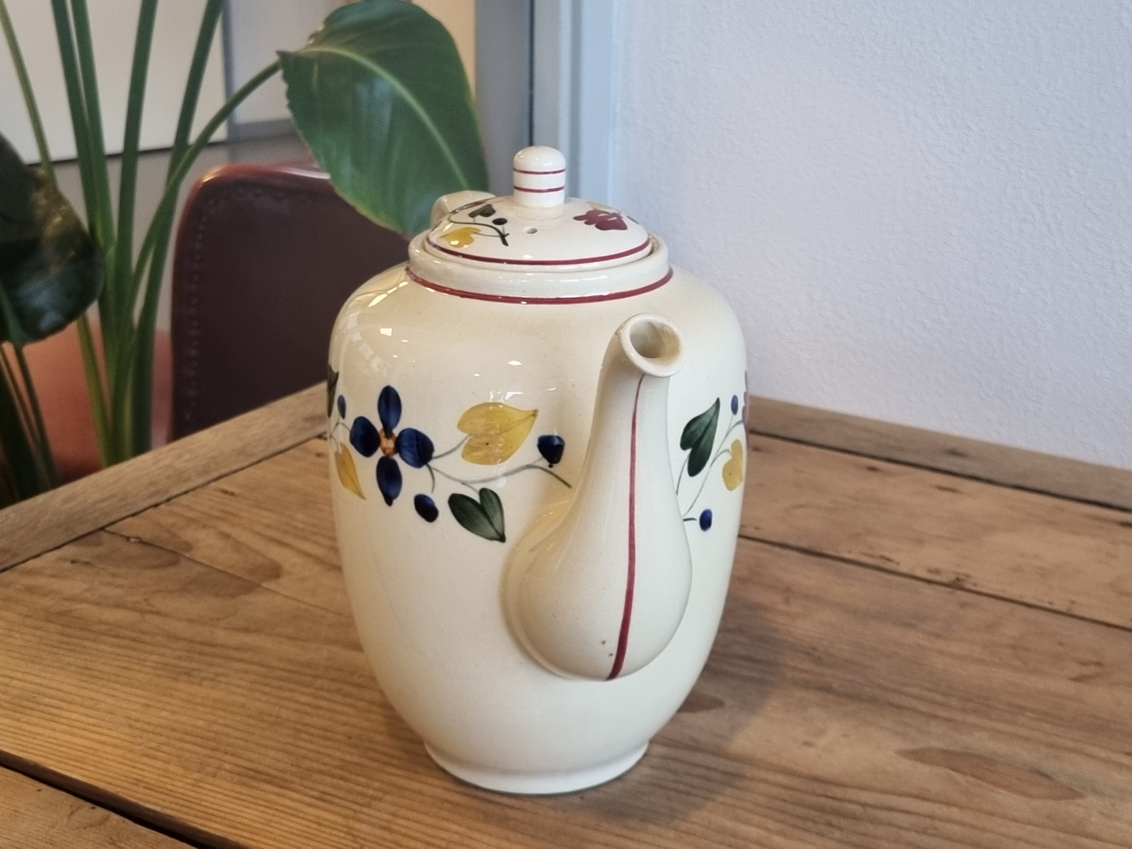 Boerenbont 417 Societe Ceramique Koffiepot (creme)