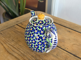 Societe Ceramique Schrijfnamendecor theepot