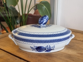 Royal Copenhagen Tranquebar Trankebar Dekschaal Terrine (met craquelee)