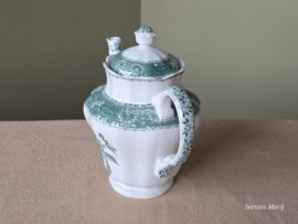Copeland Spode Green Camilla koffiepot theepot