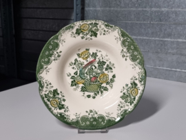 Engels gekleurd Johnson Brothers Bird of Pardise Diep Bord 22 cm