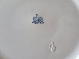 Petrus Regout Bouquet Bleu bord pannenkoekenbord 30 cm
