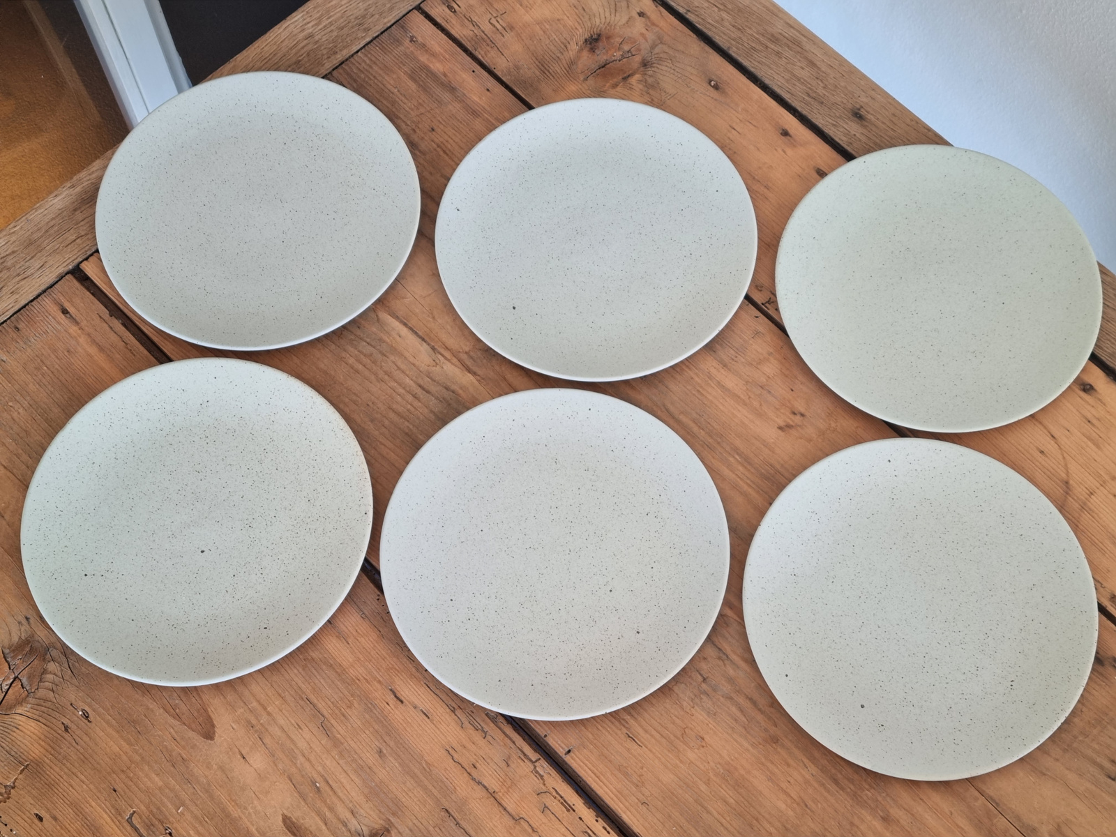 Urban Nature Culture Amsterdam Ogawa sea foam SET 6x breakfast plate 22,5 cm