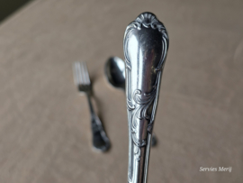 Complete bestekset 12 personen Louis XIV 73 delen