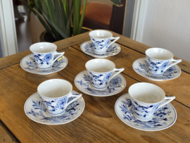 Zwiebelmuster Huttensteinach Set 6x espresso kop en schotel
