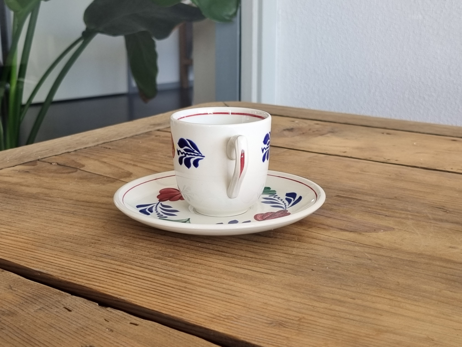 Boerenbont Boch Espresso Kop en schotel