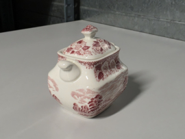 Engels rood Enoch Wedgwood Lochs of Scotland kleine Suikerpot