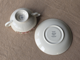 Wedgwood Briar Rose Soepkom met schotel