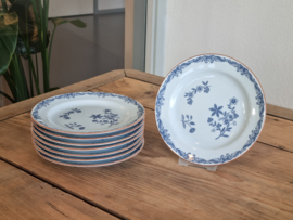 Rorstrand Ostindia set van 8x Dessert Serveerbordje 18 cm (Porselein)