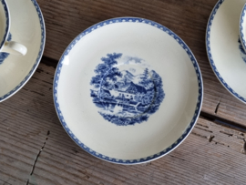 Landschap Blauw Societe Ceramique blauw Koffieservies 6-pers. (rond model)