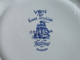 Rorstrand Ostindia East Indies set 3x Gebaksbordje 16 cm (Aardewerk)