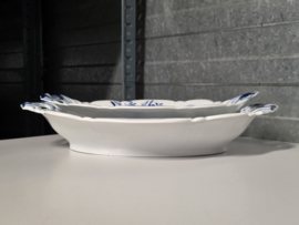 Zwiebelmuster Huttensteinach set 2x ovale schaal 37 en 31 cm