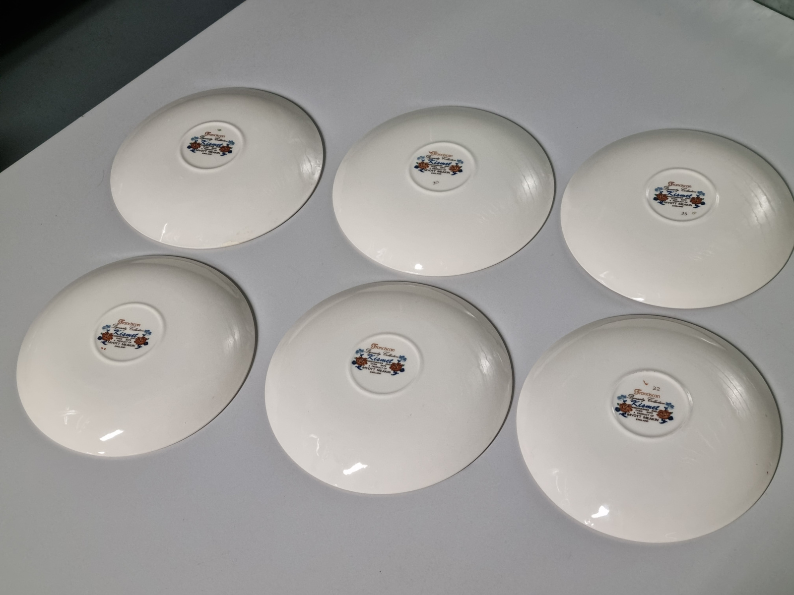 Engels Franciscan Kismet Myott Meakin set 6x Kop en schotels