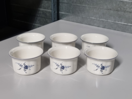 Alt Vieux Luxembourg Set 6x Ovenschaaltje met brede rand 9 cm